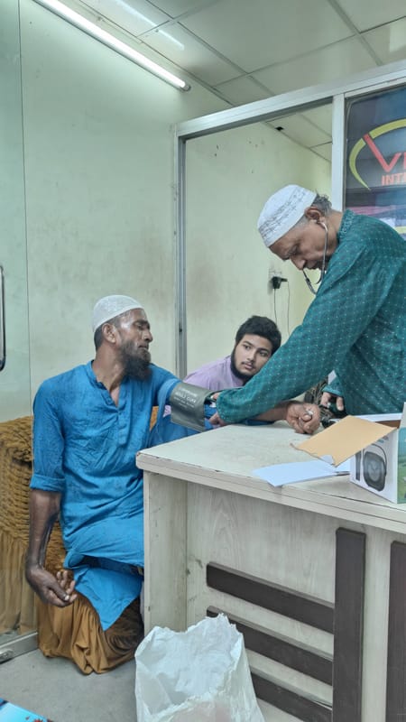 Healthcare support for community